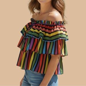 26. WAYF🌈Crop Top AND🌈Tie-Dyed Bandana - Bundle!